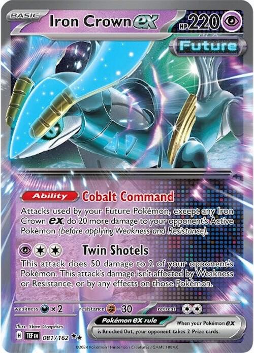 Iron Crown ex #81 - Temporal Forces
