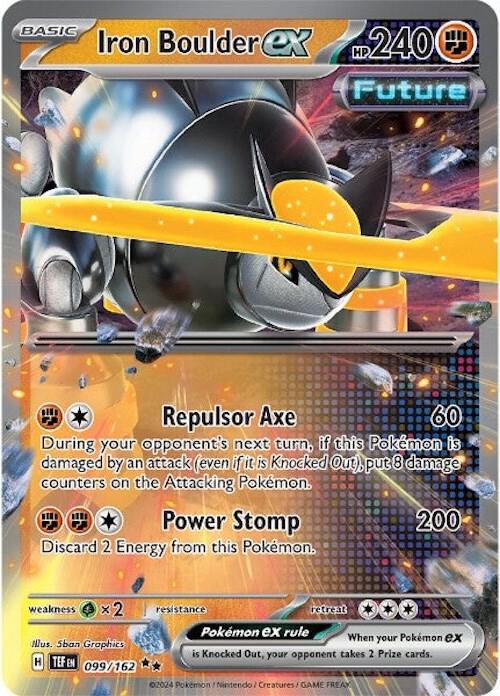 Iron Boulder ex #99 - Temporal Forces