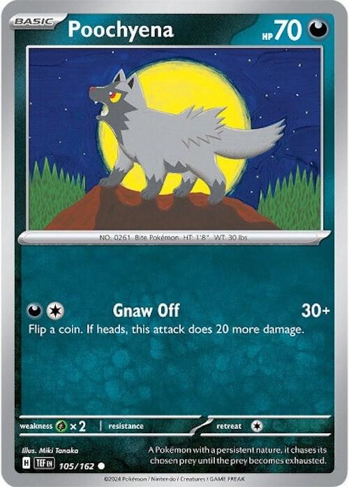 Poochyena #105 - Temporal Forces