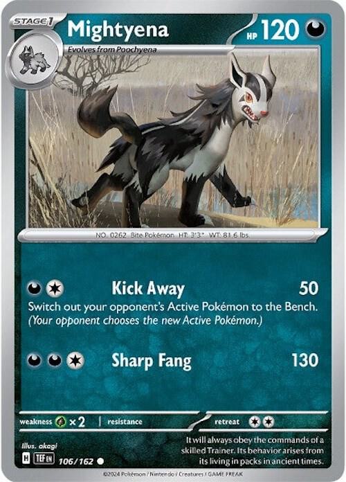 Mightyena #106 - Temporal Forces