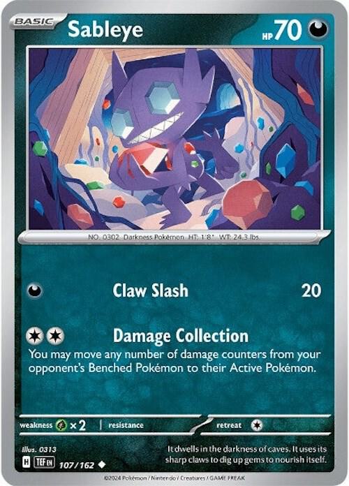 Sableye #107 - Temporal Forces