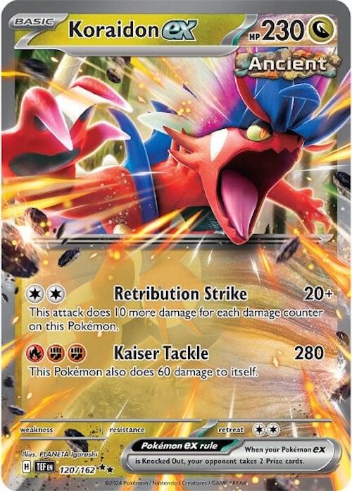 Koraidon ex #120 - Temporal Forces