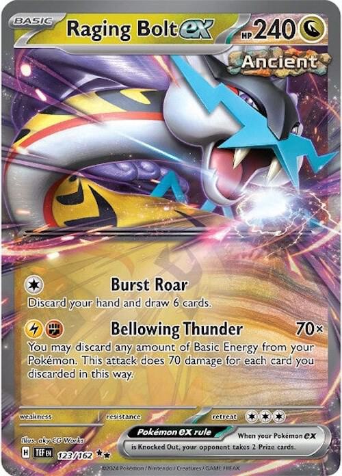 Raging Bolt ex #123 - Temporal Forces