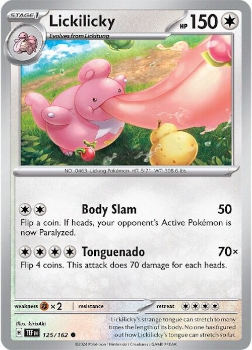 Lickilicky #125 - Temporal Forces