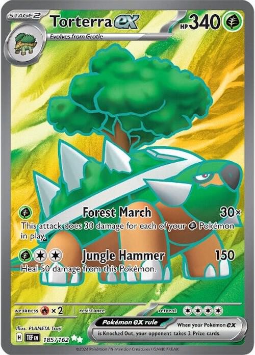 Torterra ex #185 - Temporal Forces
