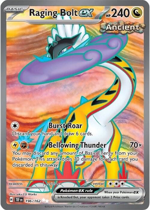 Raging Bolt ex #196 - Temporal Forces