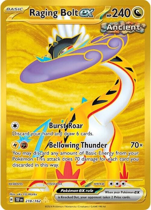 Raging Bolt ex #218 - Temporal Forces