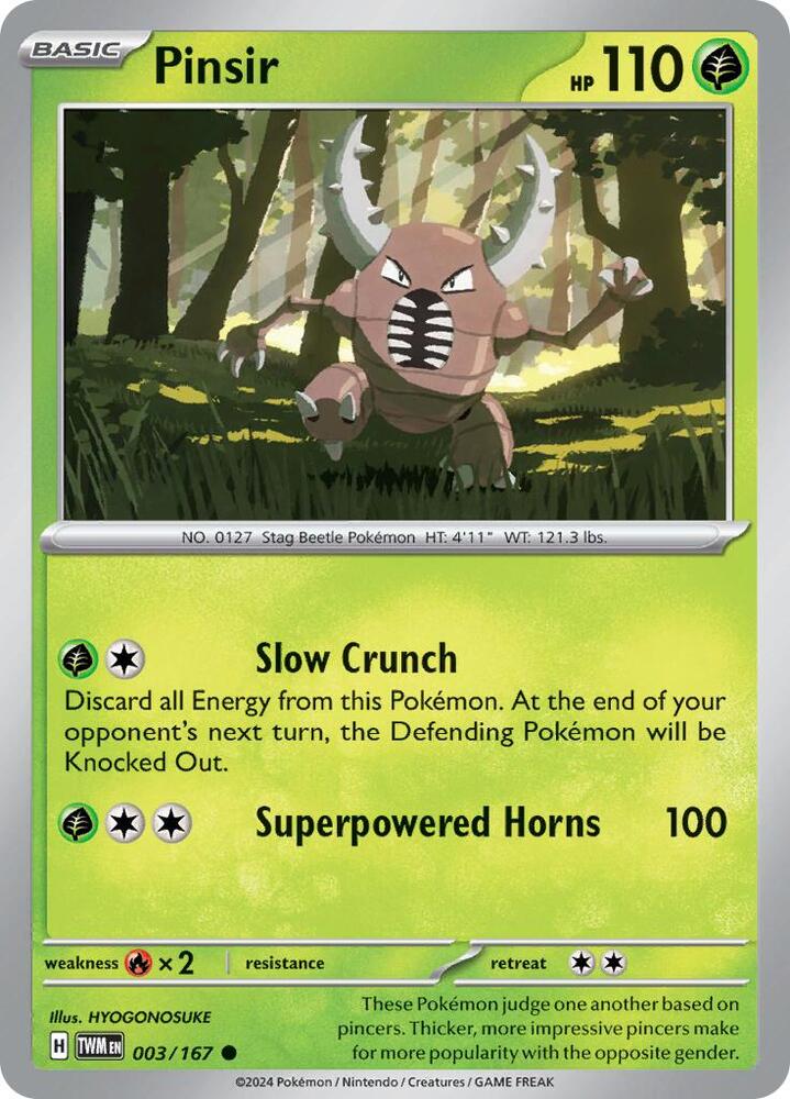 Pinsir #3 - Twilight Masquerade