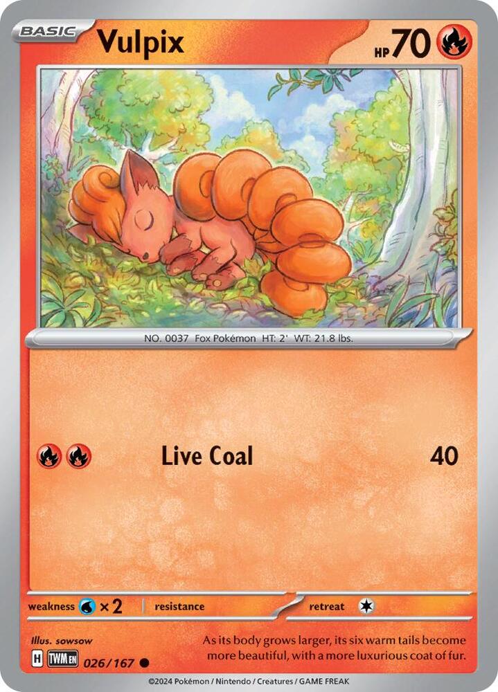 Vulpix #26 - Twilight Masquerade