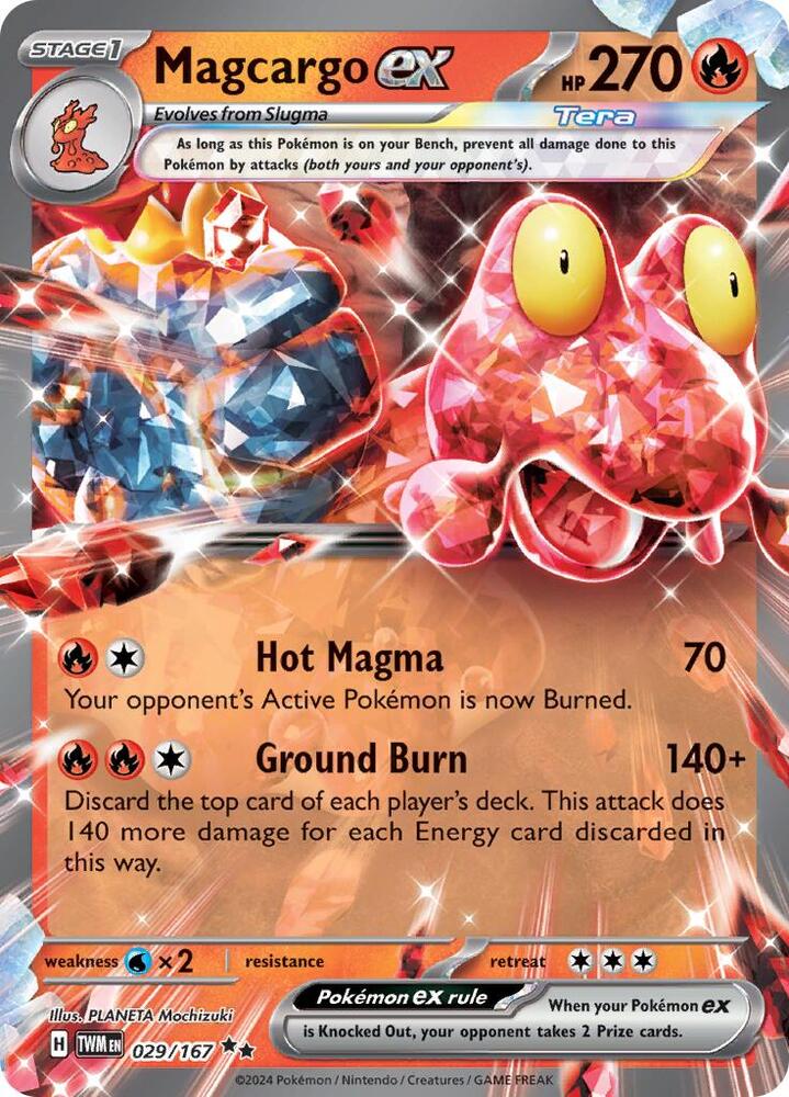 Magcargo ex #29 - Twilight Masquerade