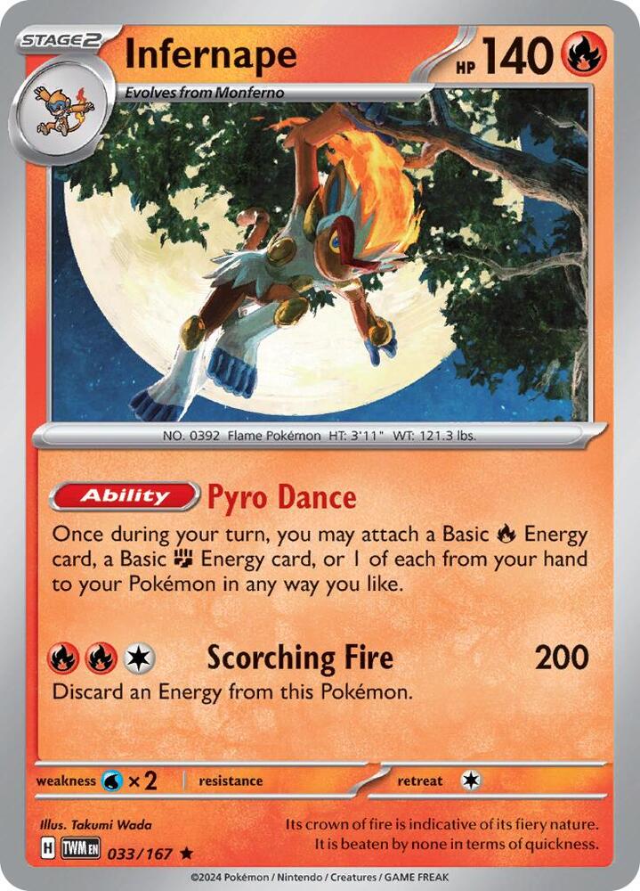 Infernape #33 - Twilight Masquerade