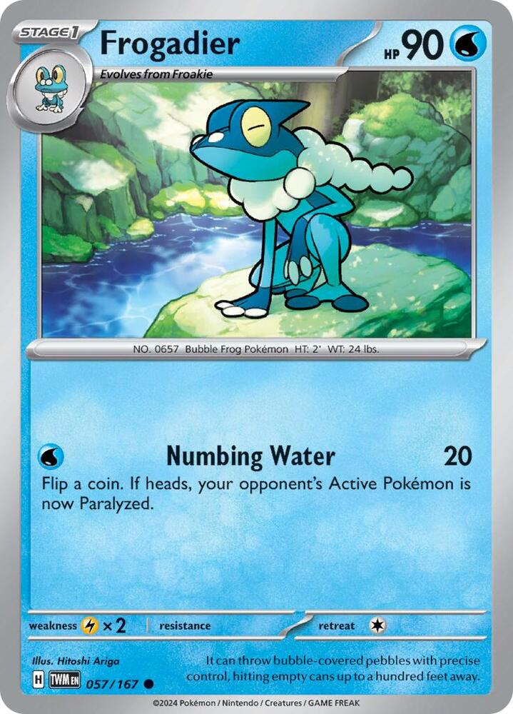 Frogadier #57 - Twilight Masquerade