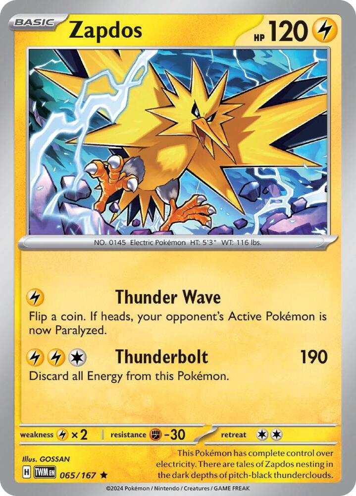 Zapdos #65 - Twilight Masquerade