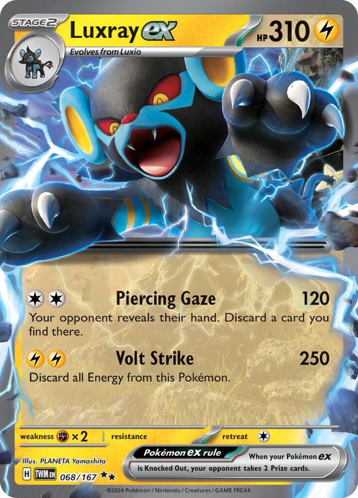 Luxray ex #68 - Twilight Masquerade