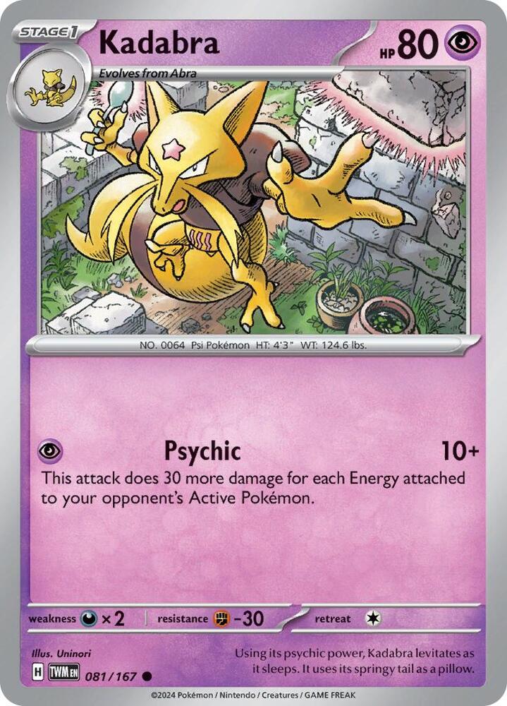 Kadabra #81 - Twilight Masquerade
