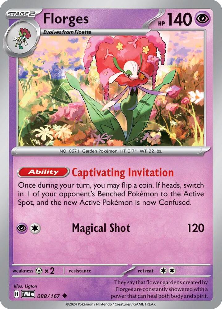 Florges #88 - Twilight Masquerade