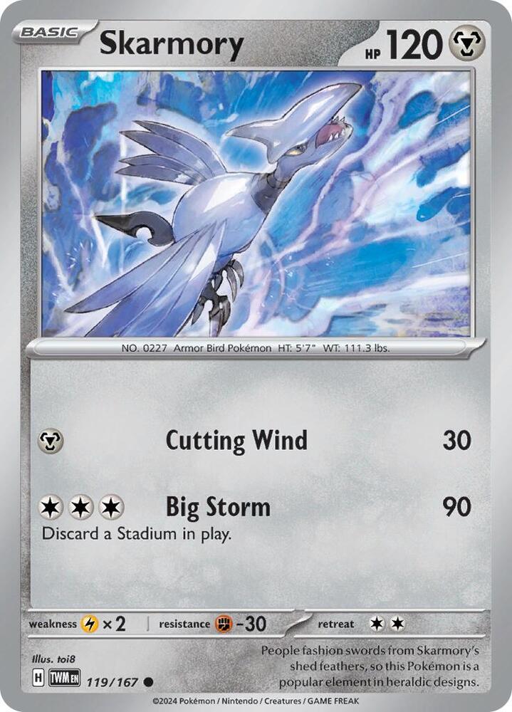 Skarmory #119 - Twilight Masquerade