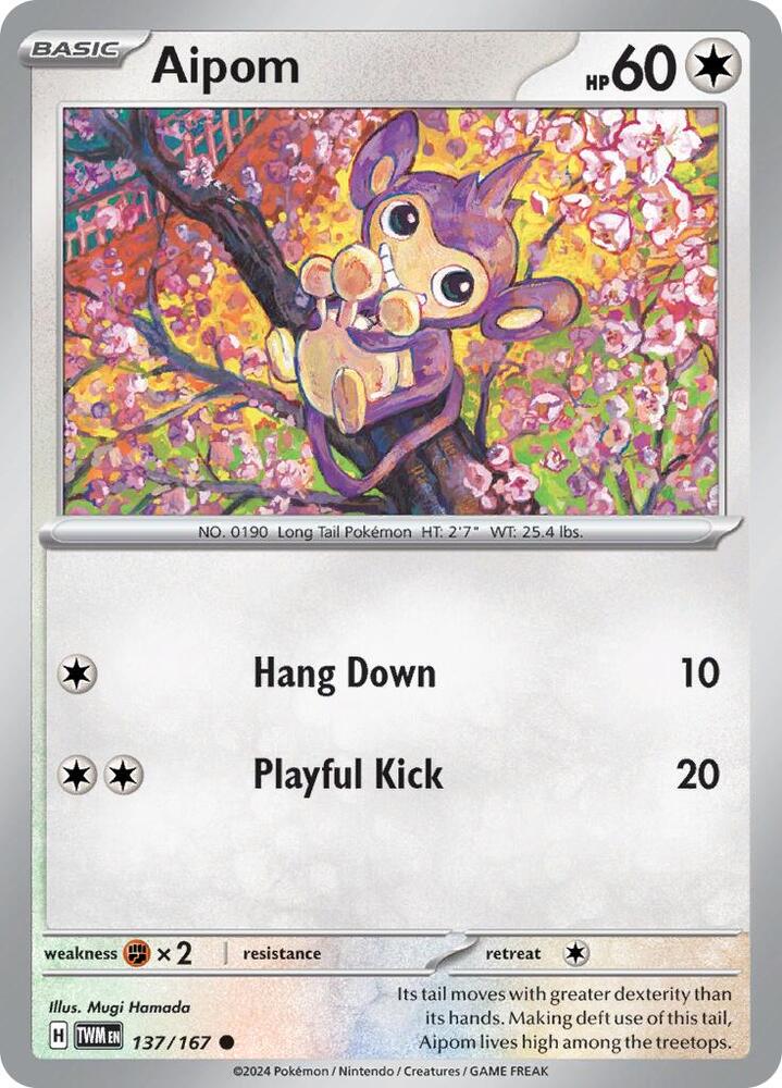 Aipom #137 - Twilight Masquerade