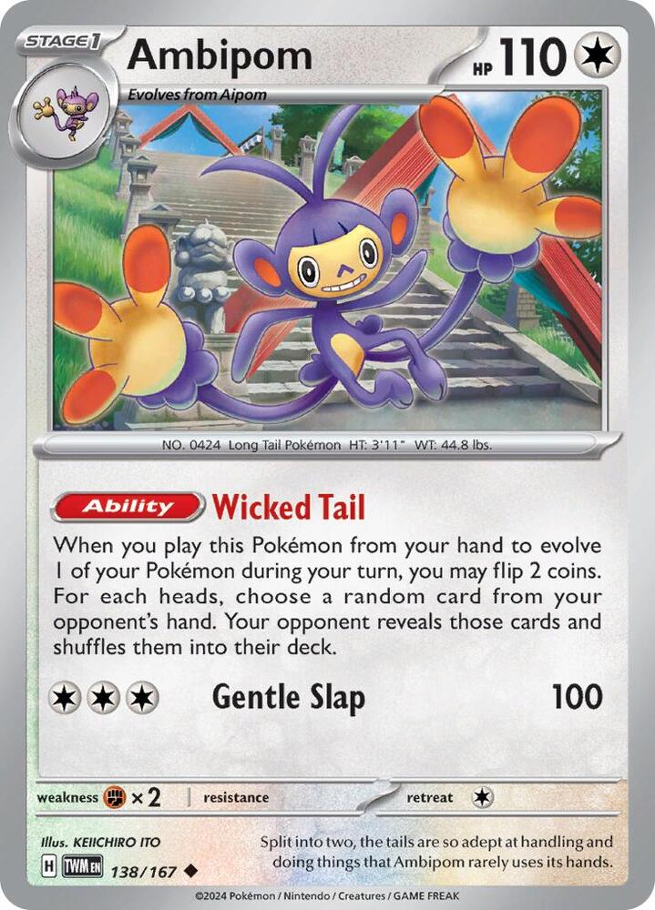 Ambipom #138 - Twilight Masquerade