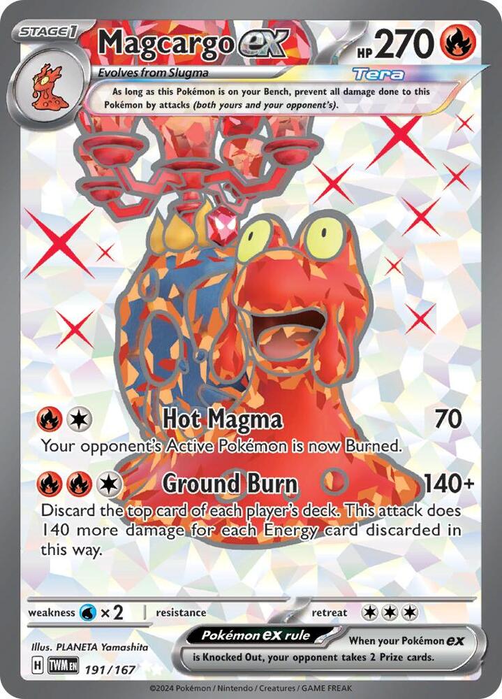 Magcargo ex #191 - Twilight Masquerade