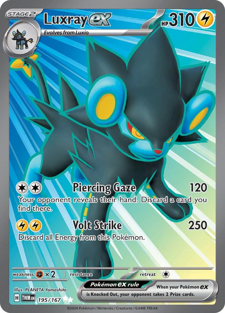 Luxray ex #195 - Twilight Masquerade
