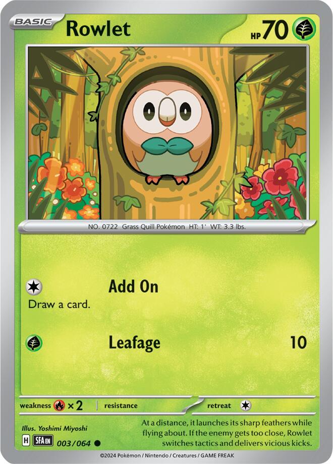 Rowlet #3 - Shrouded Fable