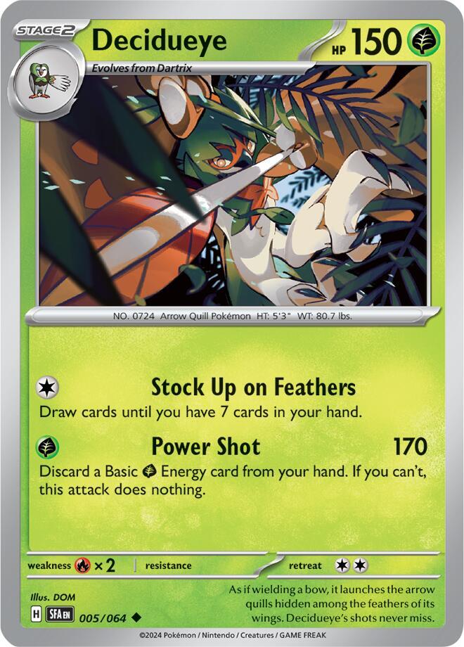 Decidueye #5 - Shrouded Fable