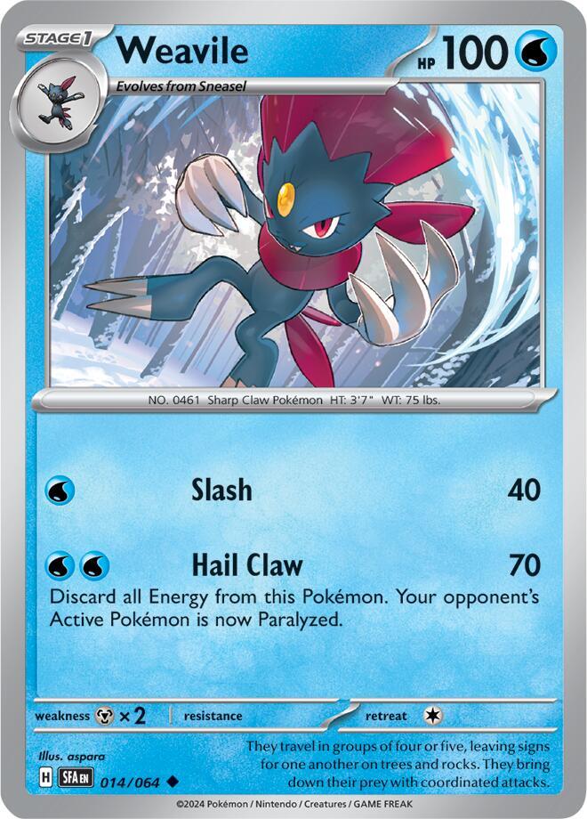 Weavile #14 - Shrouded Fable