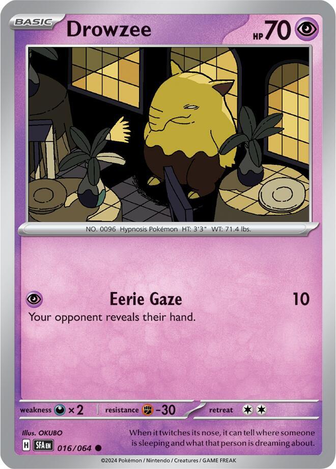 Drowzee #16 - Shrouded Fable