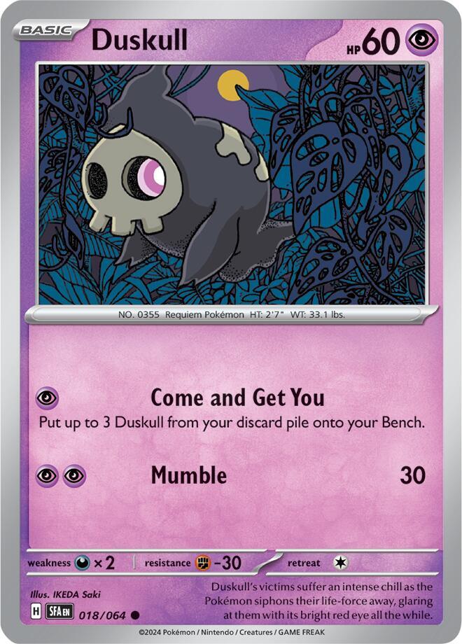 Duskull #18 - Shrouded Fable