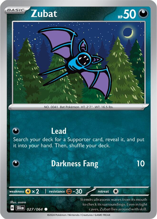 Zubat #27 - Shrouded Fable