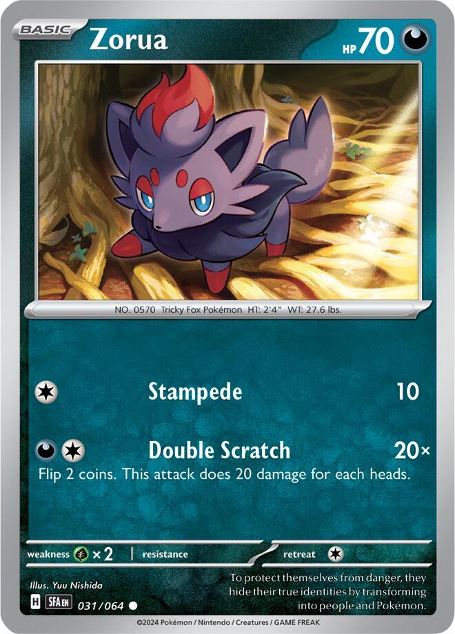 Zorua #31 - Shrouded Fable
