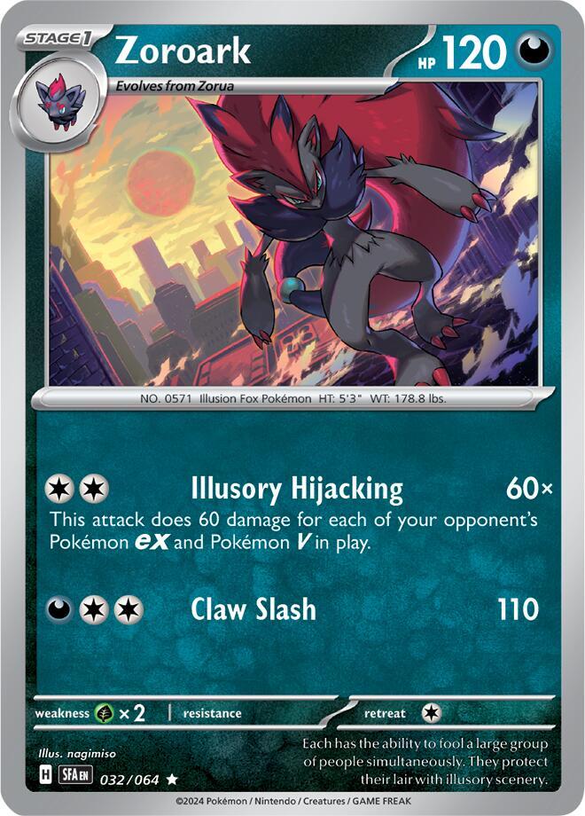 Zoroark #32 - Shrouded Fable