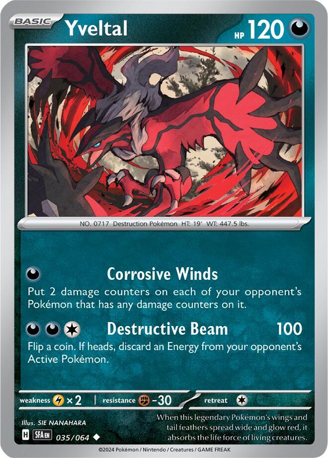 Yveltal #35 - Shrouded Fable