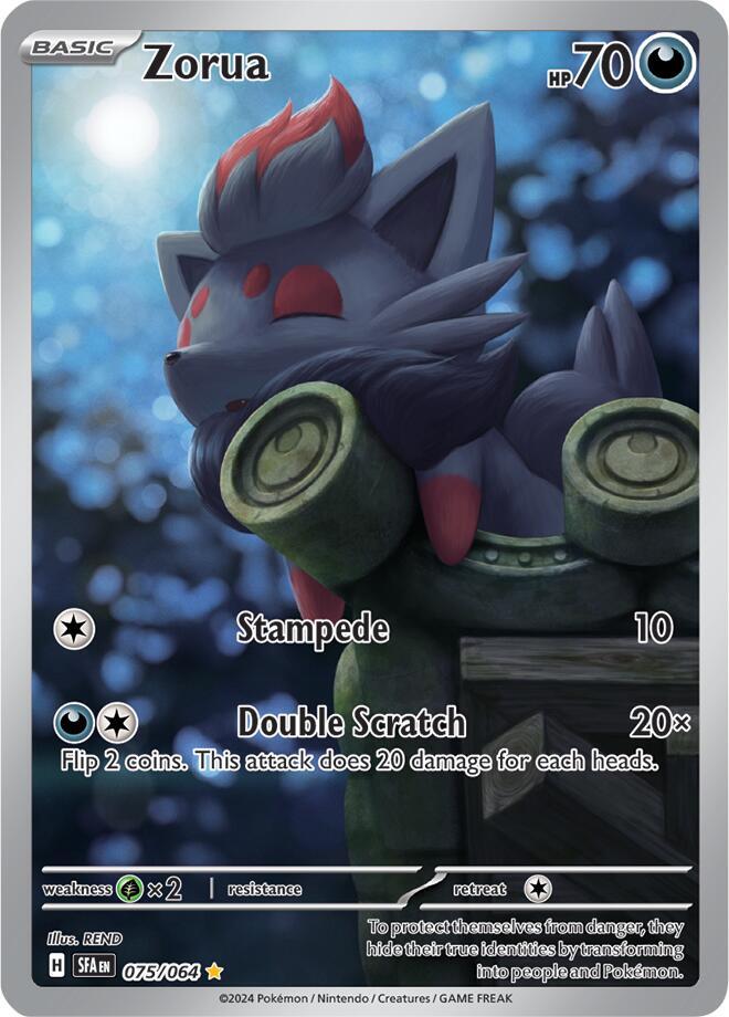 Zorua #75 - Shrouded Fable
