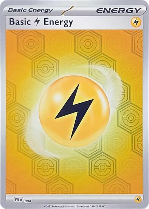 Basic Lightning Energy #4 - Shrouded Fable