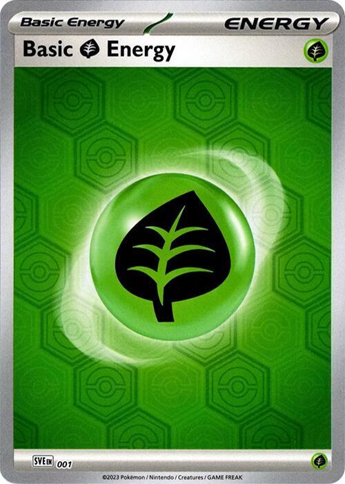 Basic Grass Energy #1 - Shrouded Fable