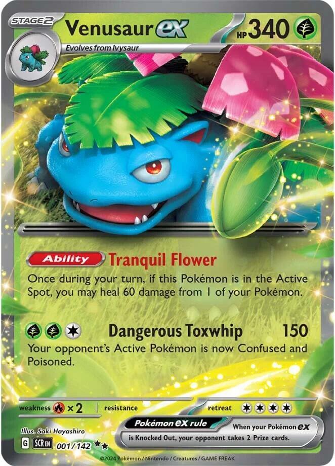 Venusaur ex #1 - Stellar Crown