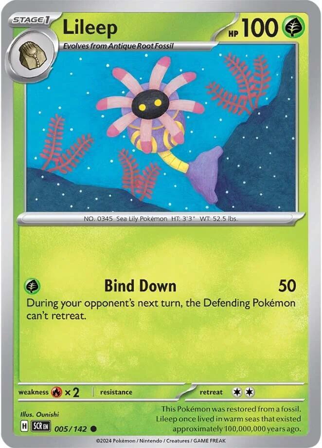 Lileep #5 - Stellar Crown