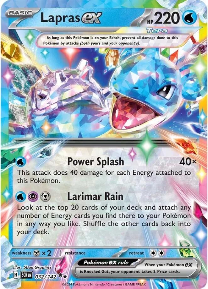 Lapras ex #32 - Stellar Crown
