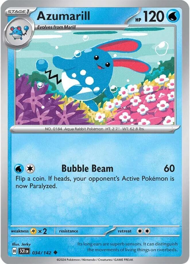 Azumarill #34 - Stellar Crown