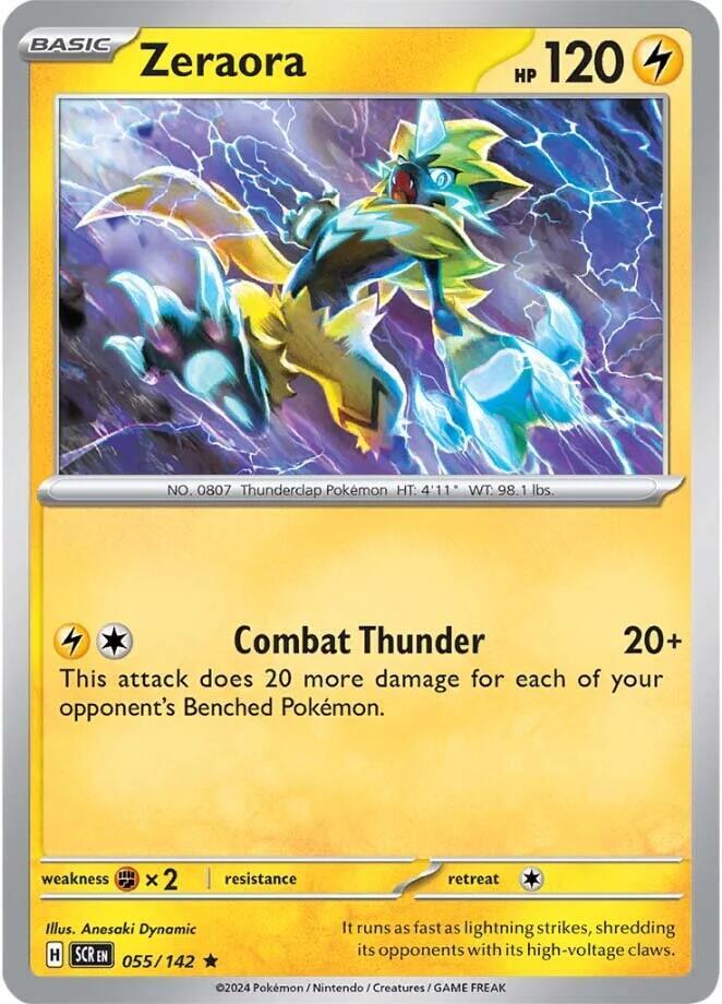 Zeraora #55 - Stellar Crown
