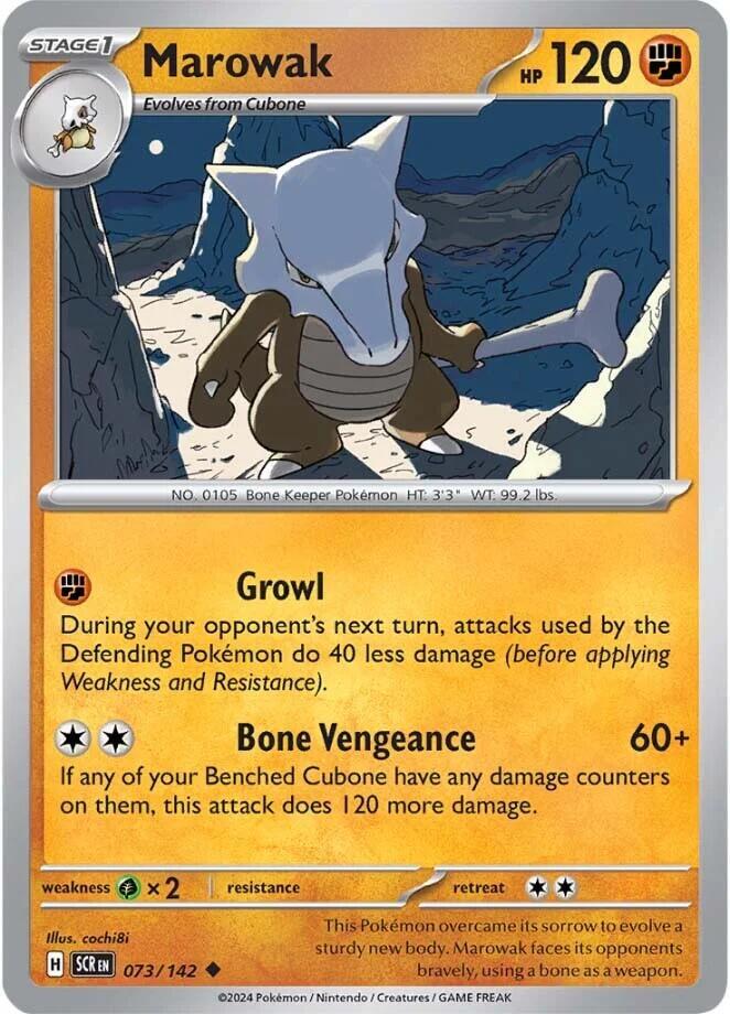 Marowak #73 - Stellar Crown
