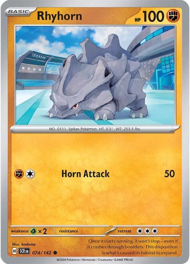 Rhyhorn #74 - Stellar Crown