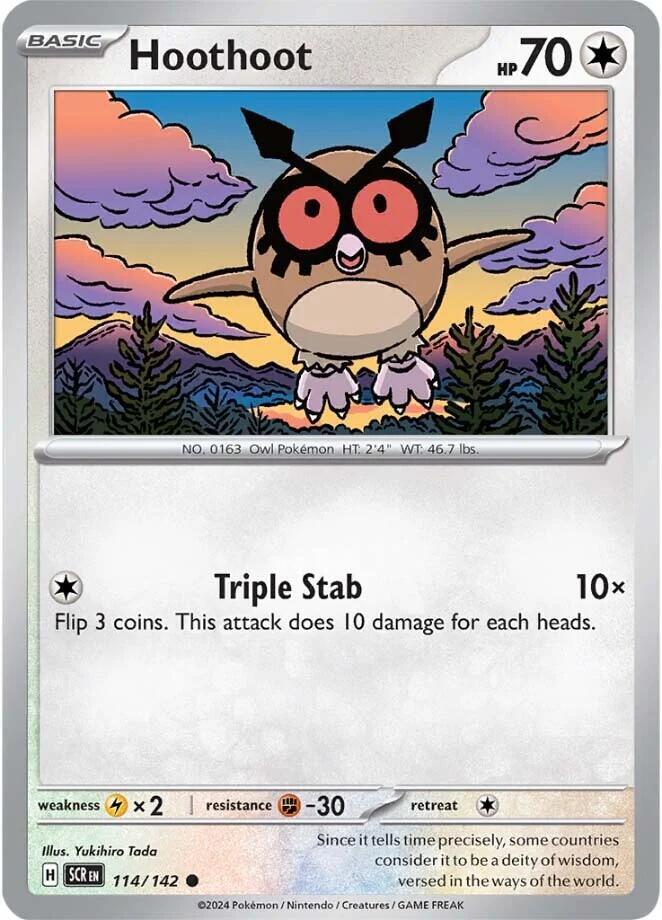 Hoothoot #114 - Stellar Crown