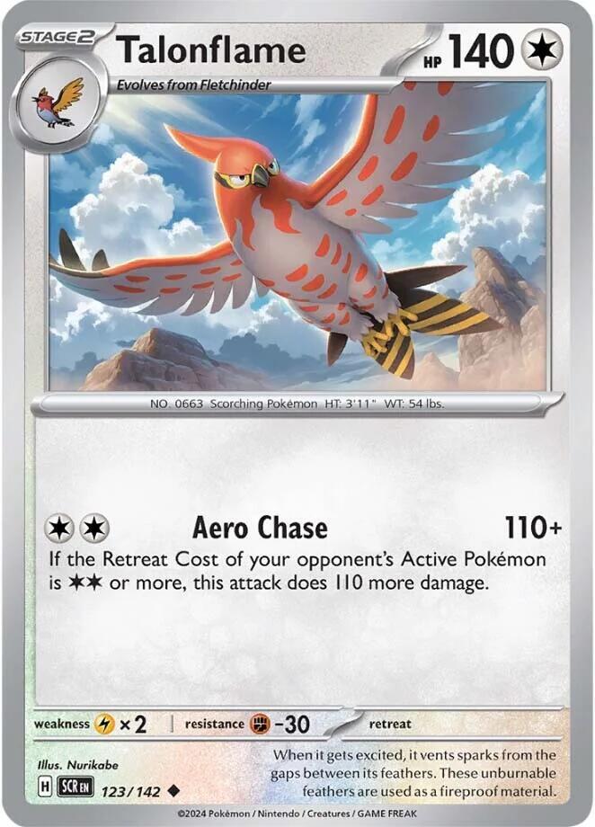 Talonflame #123 - Stellar Crown