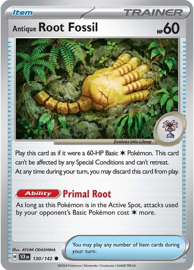 Antique Root Fossil #130 - Stellar Crown