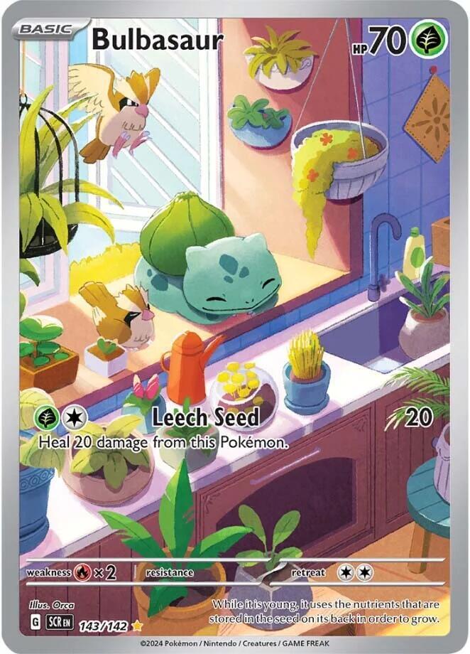 Bulbasaur #143 - Stellar Crown