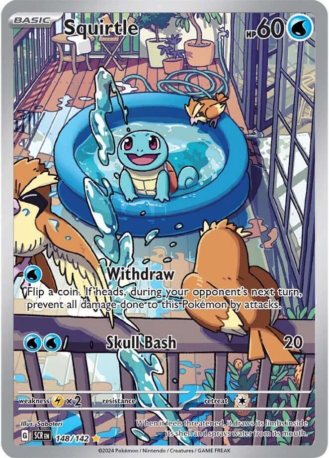 Squirtle #148 - Stellar Crown