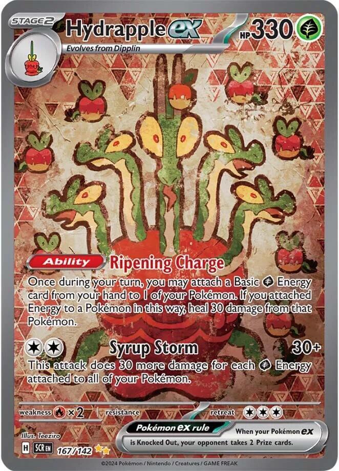 Hydrapple ex #167 - Stellar Crown